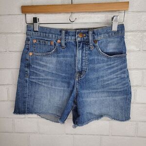 Madewell High Rise Denim Jean Shorts